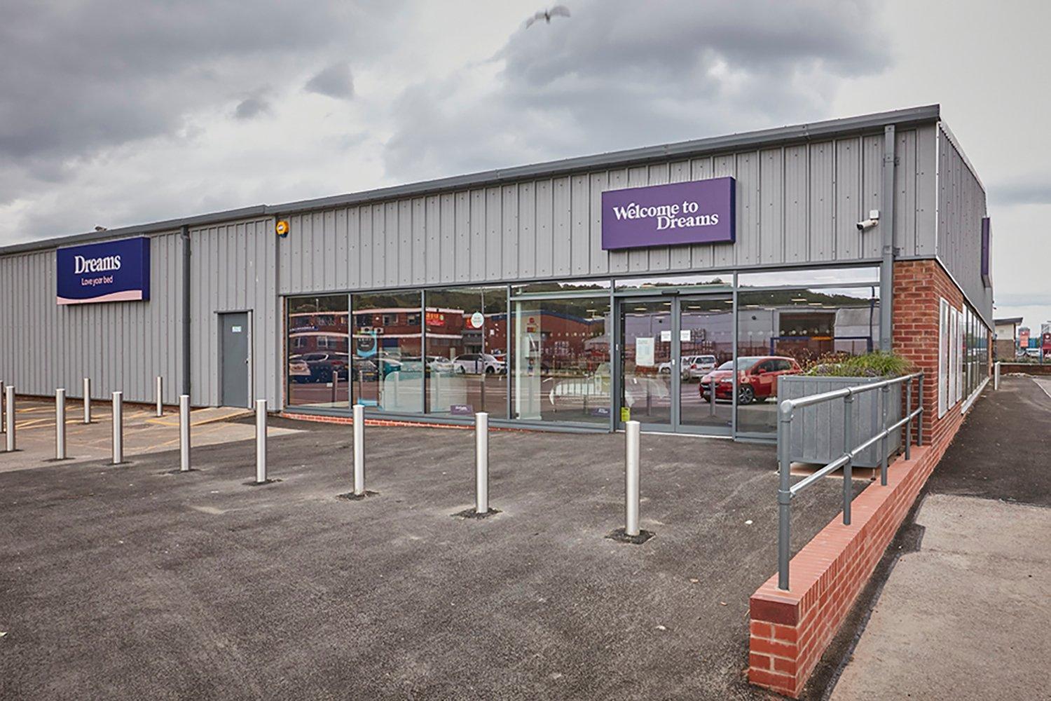 Dreams Store in Cardiff Penarth Road Beds, Mattresses & Furniture